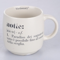 Set med 3 stapelbara stenmuggar 350 ml med text Victionary L Rea