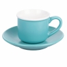 Set med 6 kaffekoppar i porslin 90ml med fat Shade of Ocean Katalog