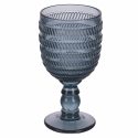 Set med 6 glas med bearbetad yta 280ml Geometrie Ocean Rabatter