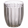 Set med 6 vattenglas 350ml med geometriskt mönster Val