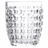 Set med 6 vattenglas 350ml med geometriskt mönster Modell