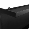 Inbyggd hörnbioetanolkamin 90x45 Sutri 90 
