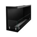 Inbyggd hörnbioetanolkamin 90x45 Sutri 90 Kostnad
