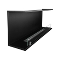 Inbyggd bioetanolspis med tre öppna sidor biokamin 120x50 Trevi 120 Rabatter