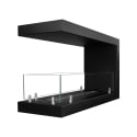 Inbyggd bioetanolspis trefasig biokamin 3 sidor 90x50 Maratea 90 Rea