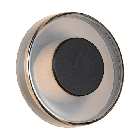 Applique taklampa LED dimbar rund 22cm modern i glas Chram Kampanj