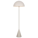 Modern minimalistisk golvlampa i grå metall Blask Erbjudande