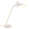 Elegant och justerbar skrivbordslampa i guldfärgad metall Jarak Erbjudande