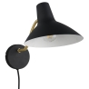Modern vägglampa i metall med justerbar arm Lumio Bestånd