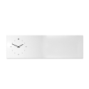 Väggklocka magnetisk tavla horisontell modern design Lavagna Inköp