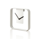 Modern vägg- och bordsur i metall 20x20 cm design Nova Erbjudande