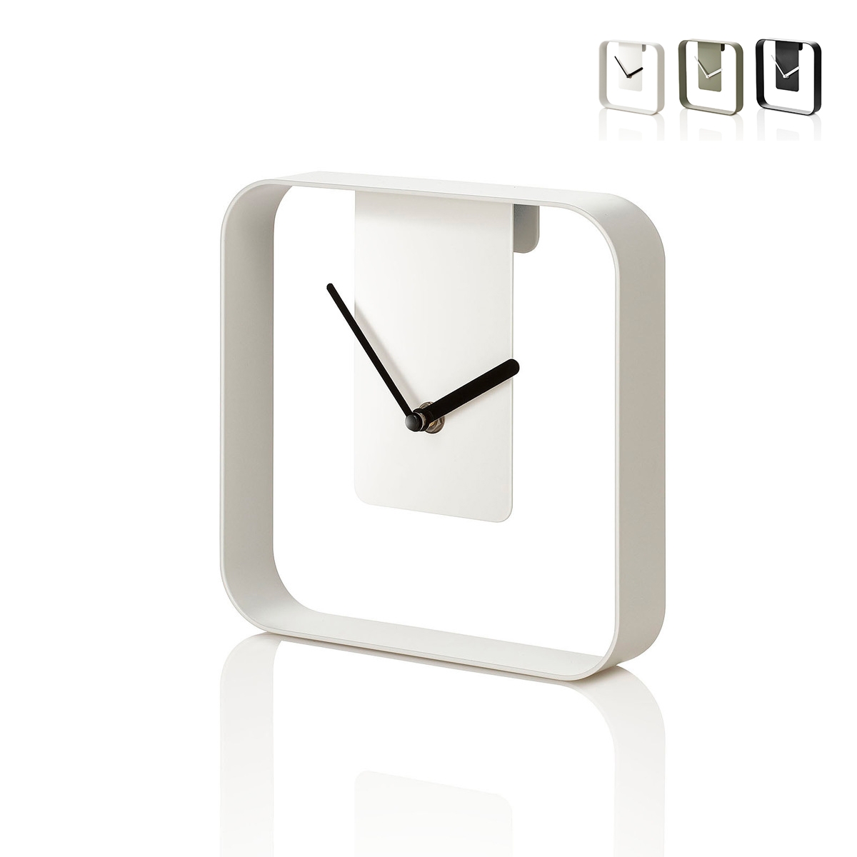 Modern vägg- och bordsur i metall 20x20 cm design Nova Kampanj Modern vägg- och bordsur i metall 20x20 cm design Nova Kampanj