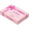 Set med 3 rosa granitimitation skärbrädor i plast Bisetti Stonerose Katalog