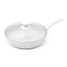 10-delars set kastruller och stekpannor i non-stick aluminium Bisetti Stonewhite Katalog