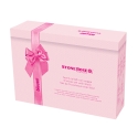 Set med 5 rostfria knivar med transparent block Bisetti Stonerose Val