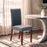 Stol i Trä Fylld HENRIKSDAL Stil För Kök Matsal Comfort Modell