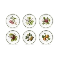 Set med 6 tallrikar 27 cm i porslin Portmeirion Pomona Kampanj