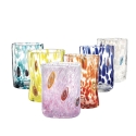Set med 6 färgade glas för vatten, 10 cm, Murrine Kampanj