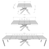 Förlängningsbart bord för 16 personer 90×130-390 cm Volantis Pris