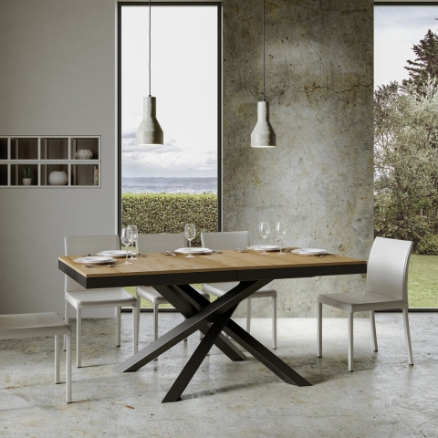 Utdragbart bord modern design 90×160-264 Volantis Evolution Kampanj