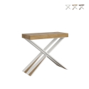 Förlängningsbar konsolbord modern kompakt design för 10 personer 90x40-300 Diago Rabatter