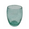 Set med 6 blå bordsglas för vatten i munblåst glas Acapulco Ocean Val