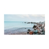 Fototryck på duk havslandskap Stenar på stranden Pangea Images Erbjudande