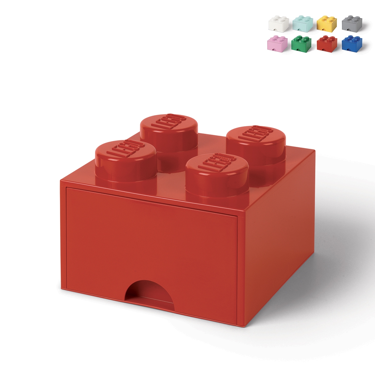 LEGO Brick Drawer med 4 knappar – förvaringslåda i klossdesign Kampanj LEGO Brick Drawer med 4 knappar – förvaringslåda i klossdesign Kampanj