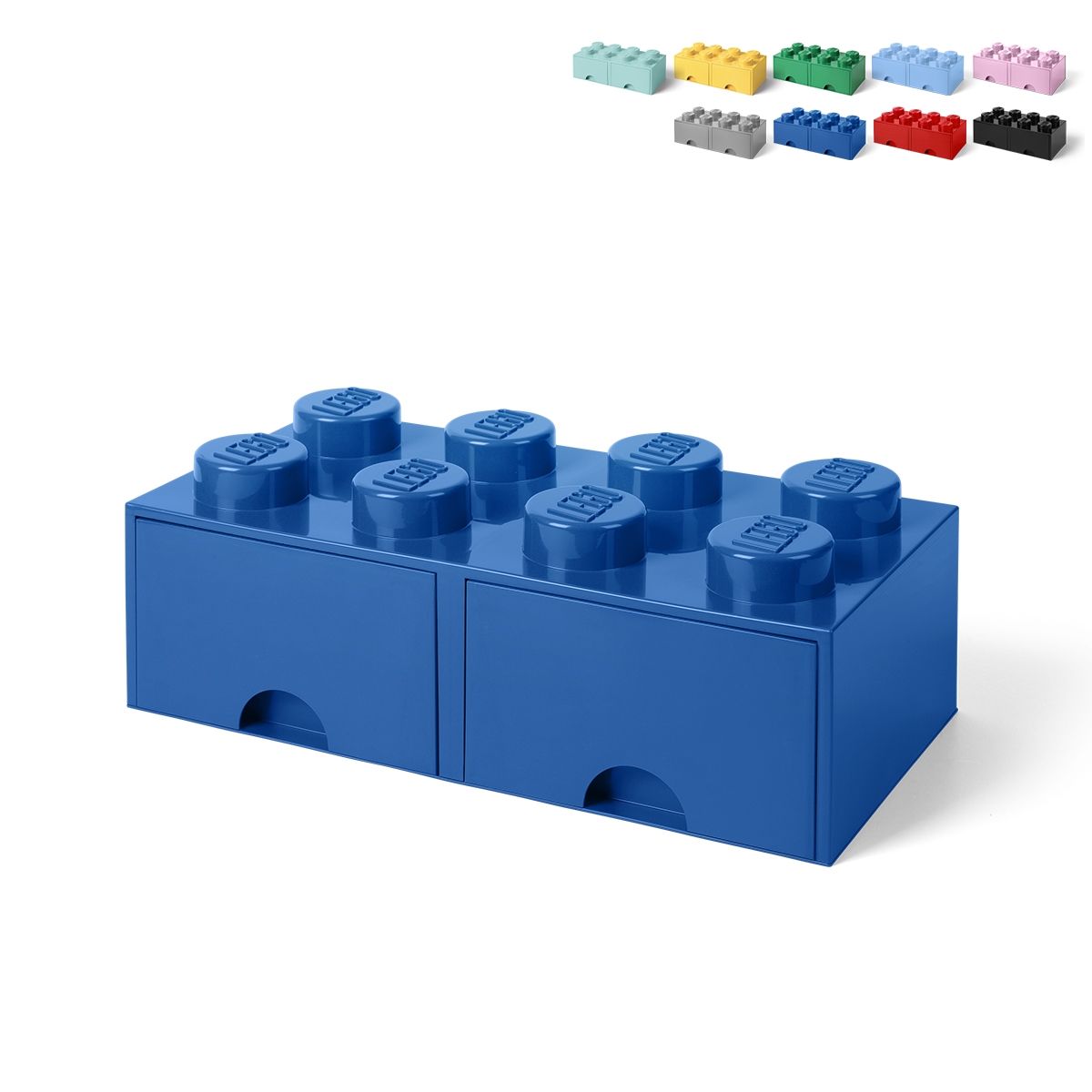 LEGO Brick Drawer med 2 lådor och 8 knappar Kampanj LEGO Brick Drawer med 2 lådor och 8 knappar Kampanj