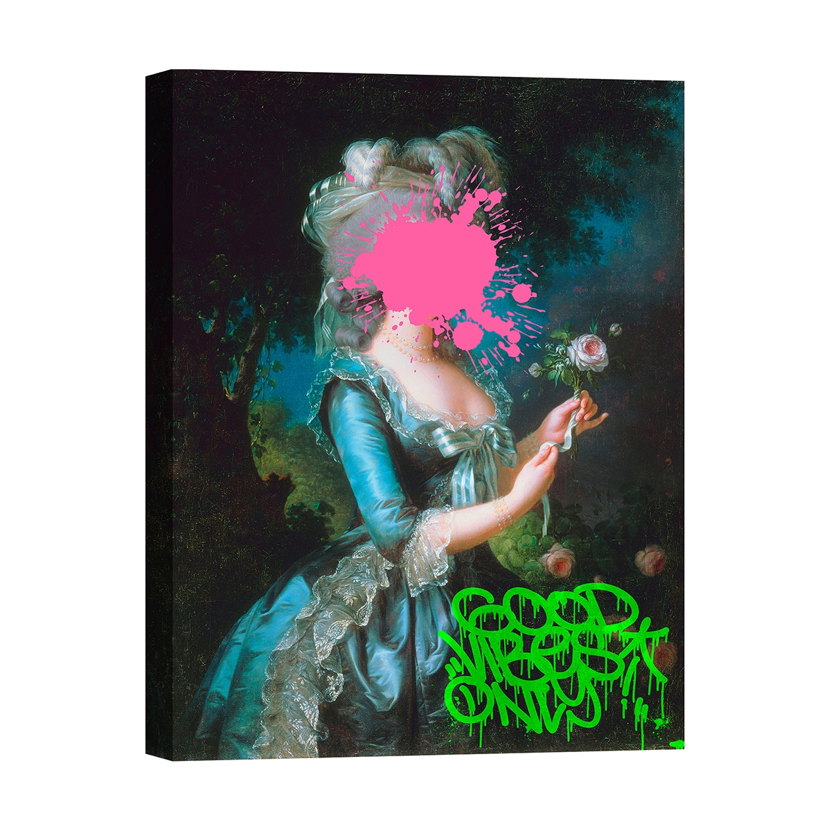Tavla på canvas med pop street art Marie Antoinette av Eric Chestier