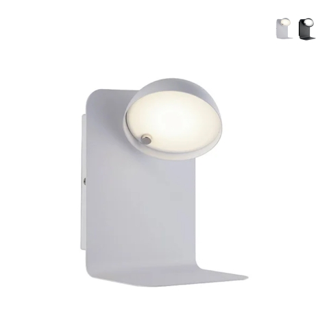 LED-vägglampa för sovrum med justerbar belysning och USB-laddare Boing Kampanj