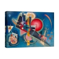 Modern abstrakt tavla tryck på canvas Kandinsky Im Blau Kampanj
