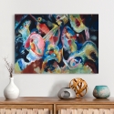 Abstrakt målning på duk Improvisation The Deluge Wassily Kandinsky Försäljning