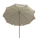 Parasol för trädgård, terrass, balkong utomhus Ø240cm Novara 114 Rabatter