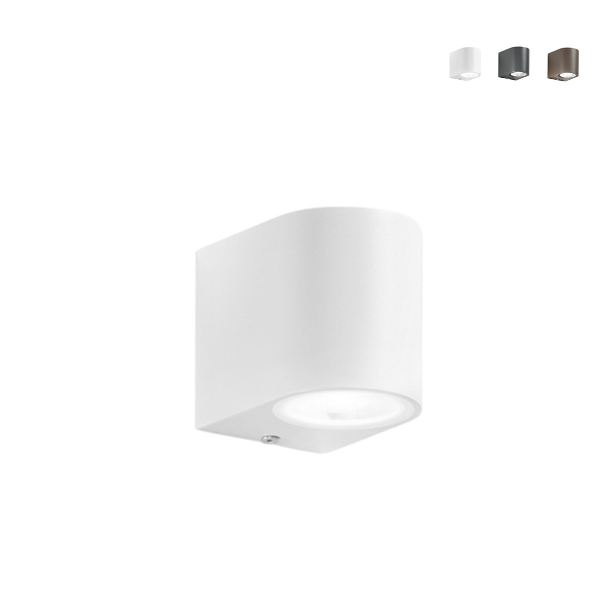 Modern vägglampa för utomhusbruk i aluminium IP54 One Erbjudande