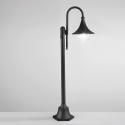 Pavia utomhus trädgårdslampa i svart aluminium, höjd 130 cm Kampanj