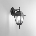 Utomhusvägglykta trädgård i aluminium och glas Roma Downlight Försäljning