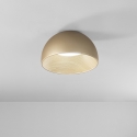 Rund LED-taklampa i metall 35cm med dimbar belysning Coco Försäljning