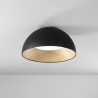 Rund taklampa 50 cm i metall med dimbar LED Coco Försäljning