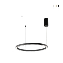 Rund LED-taklampa design minimal 80cm Hoop Kampanj