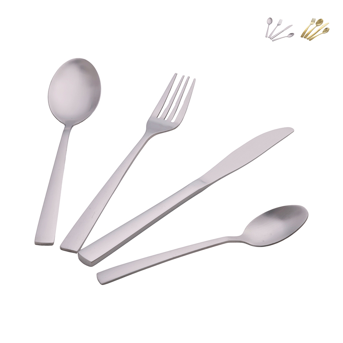Set med 24 bestick i rostfritt stål Madison Villa d'Este Home Tivoli Modell