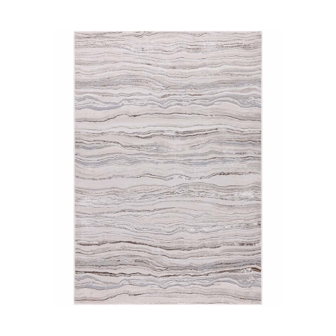 Modern designmatta för vardagsrum beige Nevada Kampanj