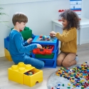 LEGO Brick Drawer med 4 knappar – förvaringslåda i klossdesign Modell