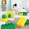 Stapelbar förvaringslåda med lock LEGO Storage Brick 8 knoppar 