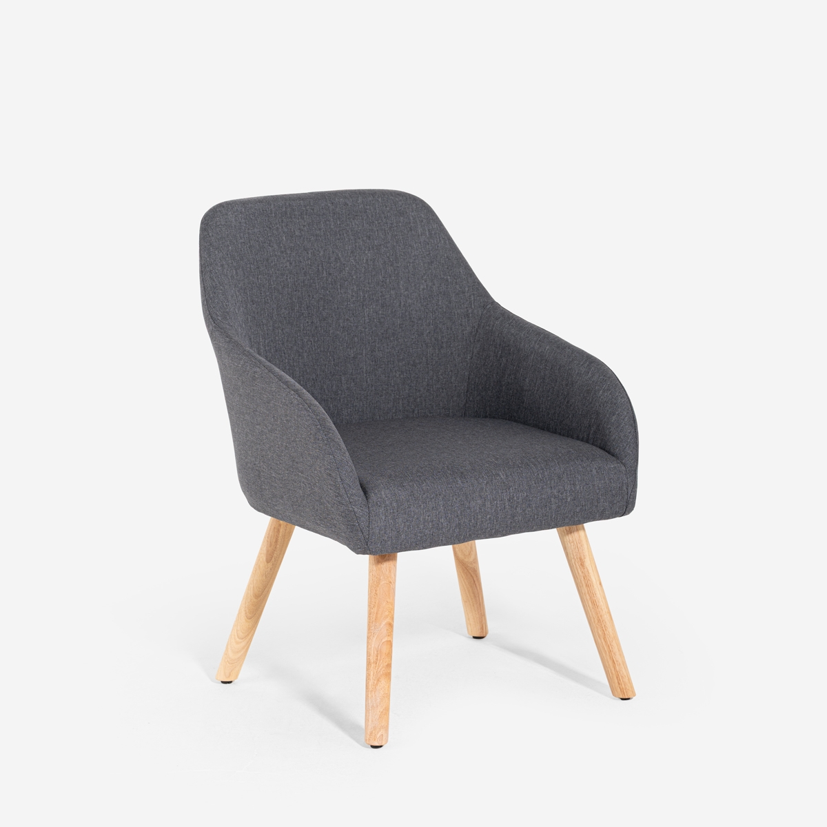 Nordisk stil matstol grå för kök och matsal Yamori