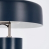 Blå vintage skrivbordslampa i metall Kaithal Erbjudande