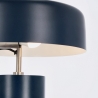 Blå vintage skrivbordslampa i metall Kaithal Rea