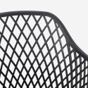 Modern design köksstol i polypropen med armstöd Vetra Egenskaper