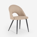 Elegant designad stoppad stol för kök och matrum Jarla Bestånd