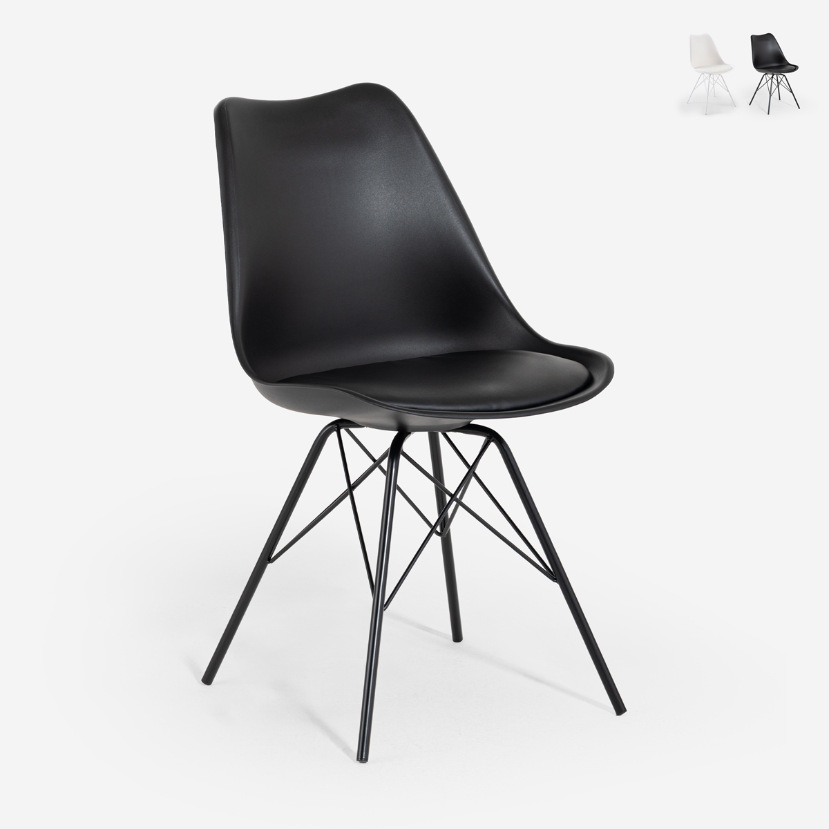 Modern designstol för kök och matsal Sanja